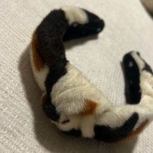 Lele sadoughi cow print headband